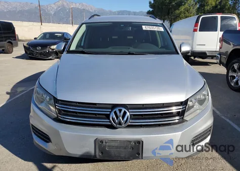 2016 Volkswagen Tiguan S from USA, damaged, VIN WVGBV7AX5GW520177